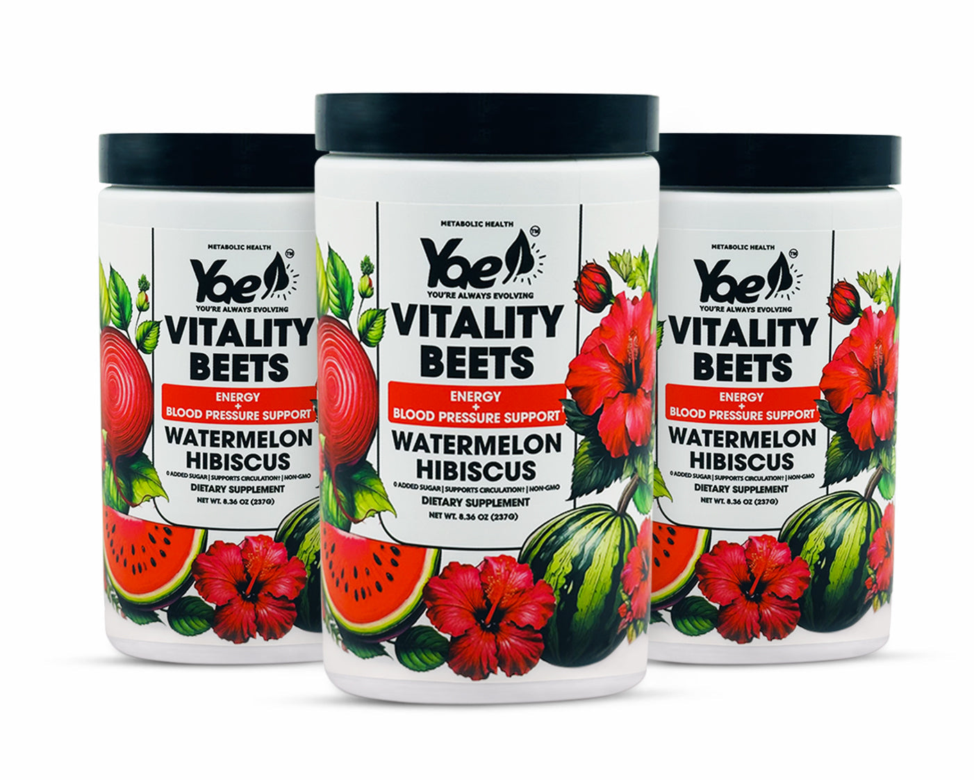 Vitality Beets-Watermelon Hibiscus Flavor (30 Servings)